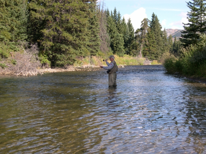 Rocky Mountain fly-fishing