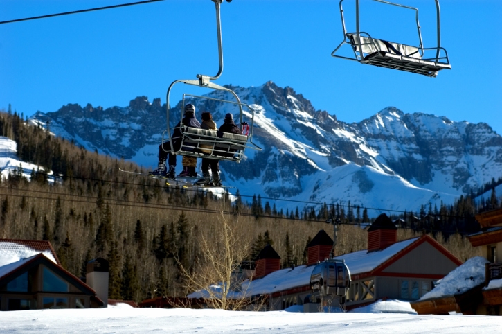 Popular ski destination
