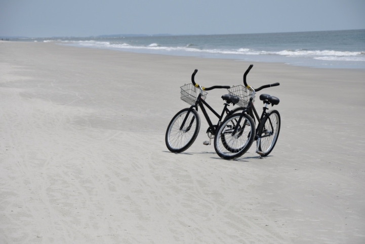 Beaches great for bicycling